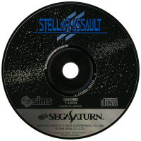 Stellar Assault SS JP Sega Saturn  box art